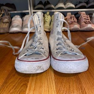 White high top Converse